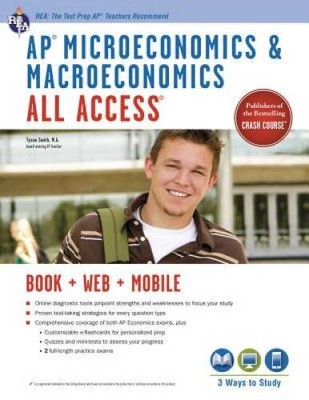 AP MicroMacroeconomics All Access Book  Online  Mobile (Advanced Pla - GOOD