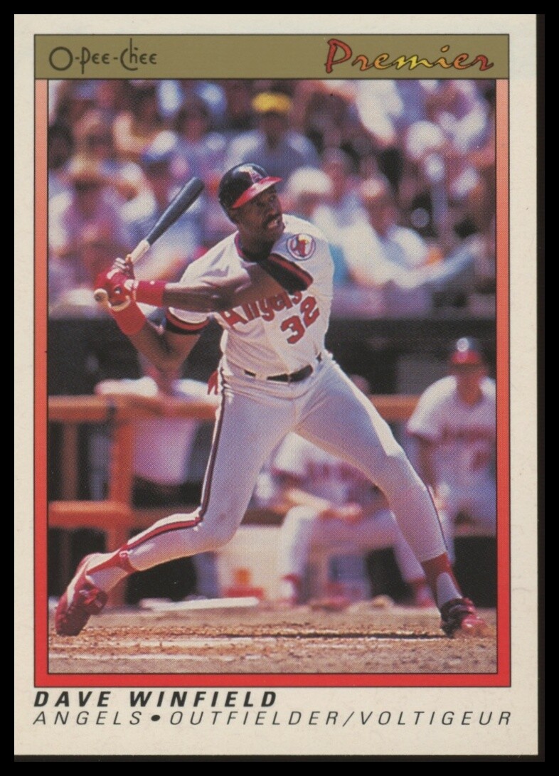 1991 O-Pee-Chee Premier #130 Dave Winfield