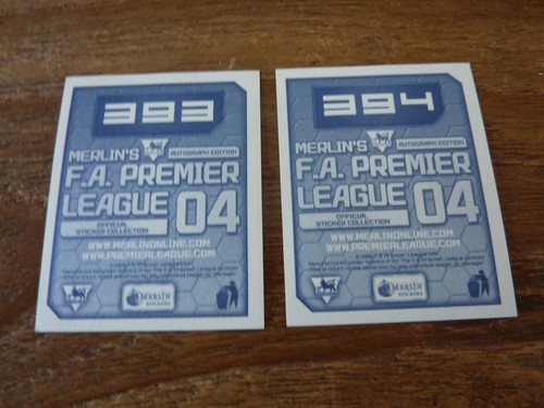 Merlin Premier League 04 Football Stickers no's 201-400, Pick Your Stickers 2004 - Picture 6 of 24