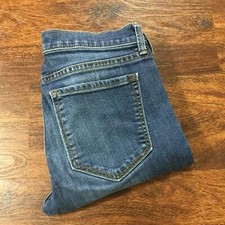 BANANA REPUBLIC Skinny Leg Mid Rise Medium Wash Blue Denim Jeans Women's Size 26