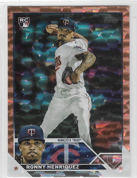2023 Topps #372 RONNY HENRIQUEZ RC Orange Foil /299 NR-MINT **free shipping**
