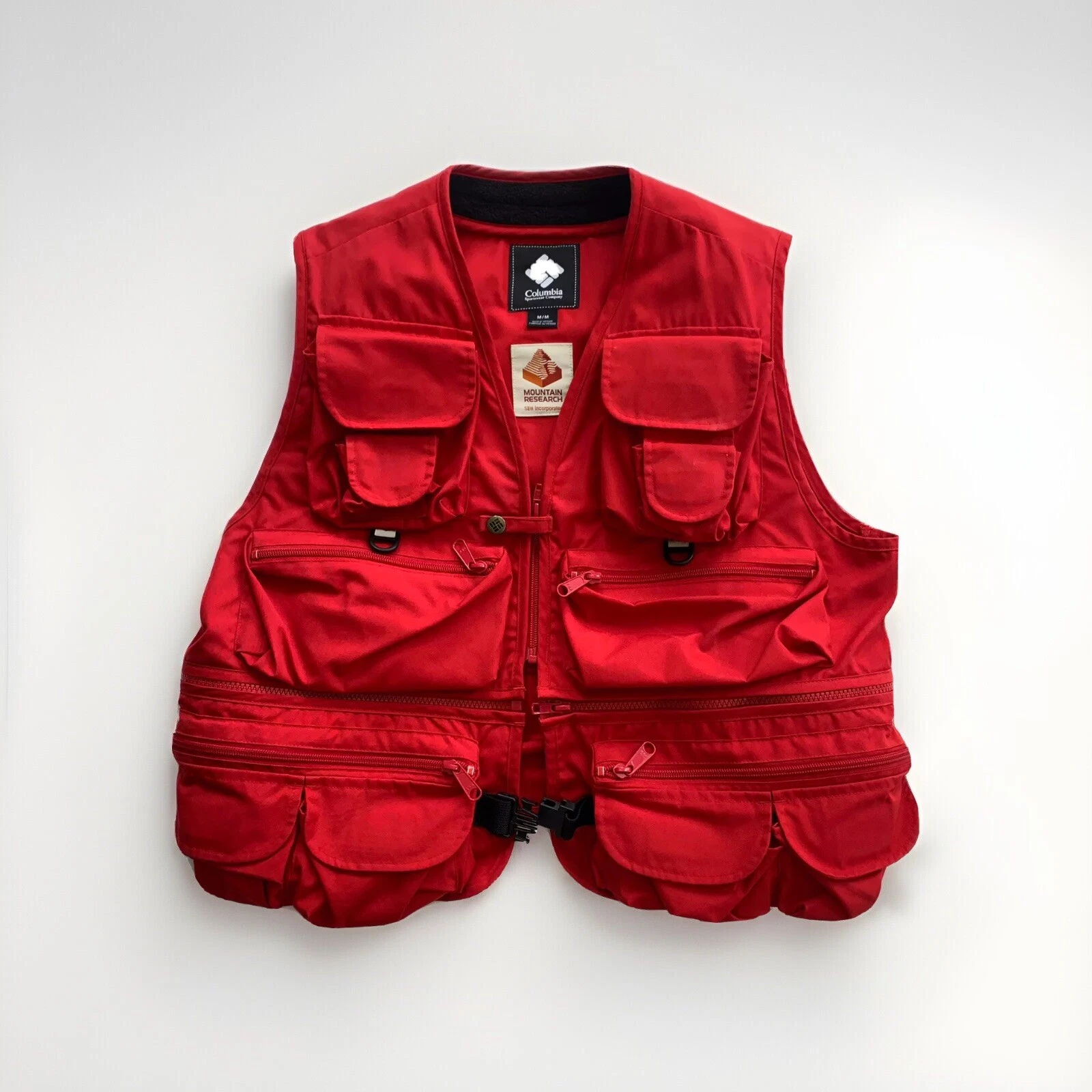 $300 Columbia Black Label X Mountain Research Multipocket Fishing Vest Medium