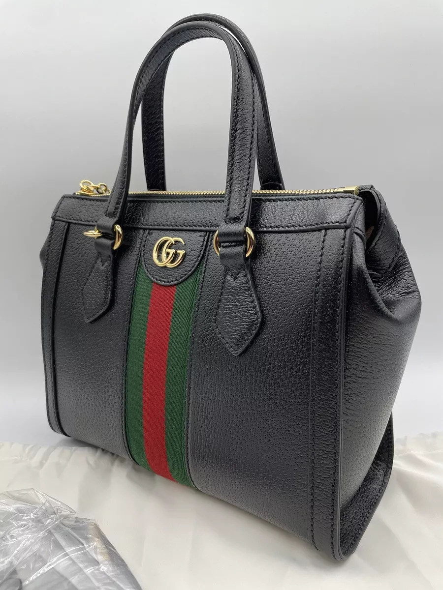 Gucci Medium Ophidia Tote Bag in Black