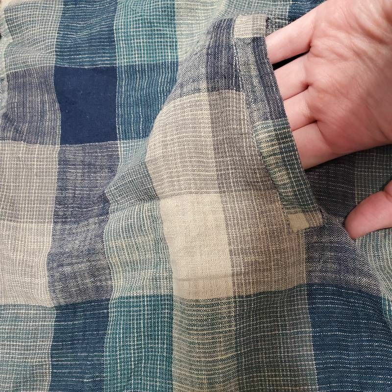 Master Record Margin Womens Button Down Shirt Bei… - image 6