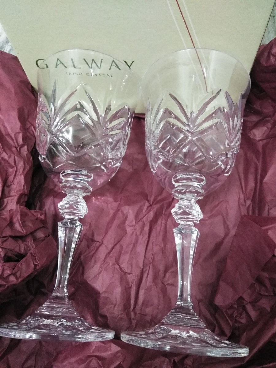 ＧＡＬＷＡＹ　ＩＲＩＳＨ　ＣＲＹＳＴＡＬ Amazon.com | Galway Crystal Renmore (Set of 4) Goblets
