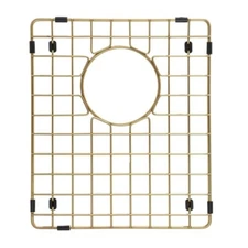 Starstar Sinks Protector Matte Gold Stainless Steel Kitchen Sink Bottom Grid