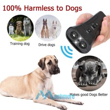 New Ultrasonic Anti Dog Barking Pet Trainer Gentle Chaser Dog Deterrent Repeller