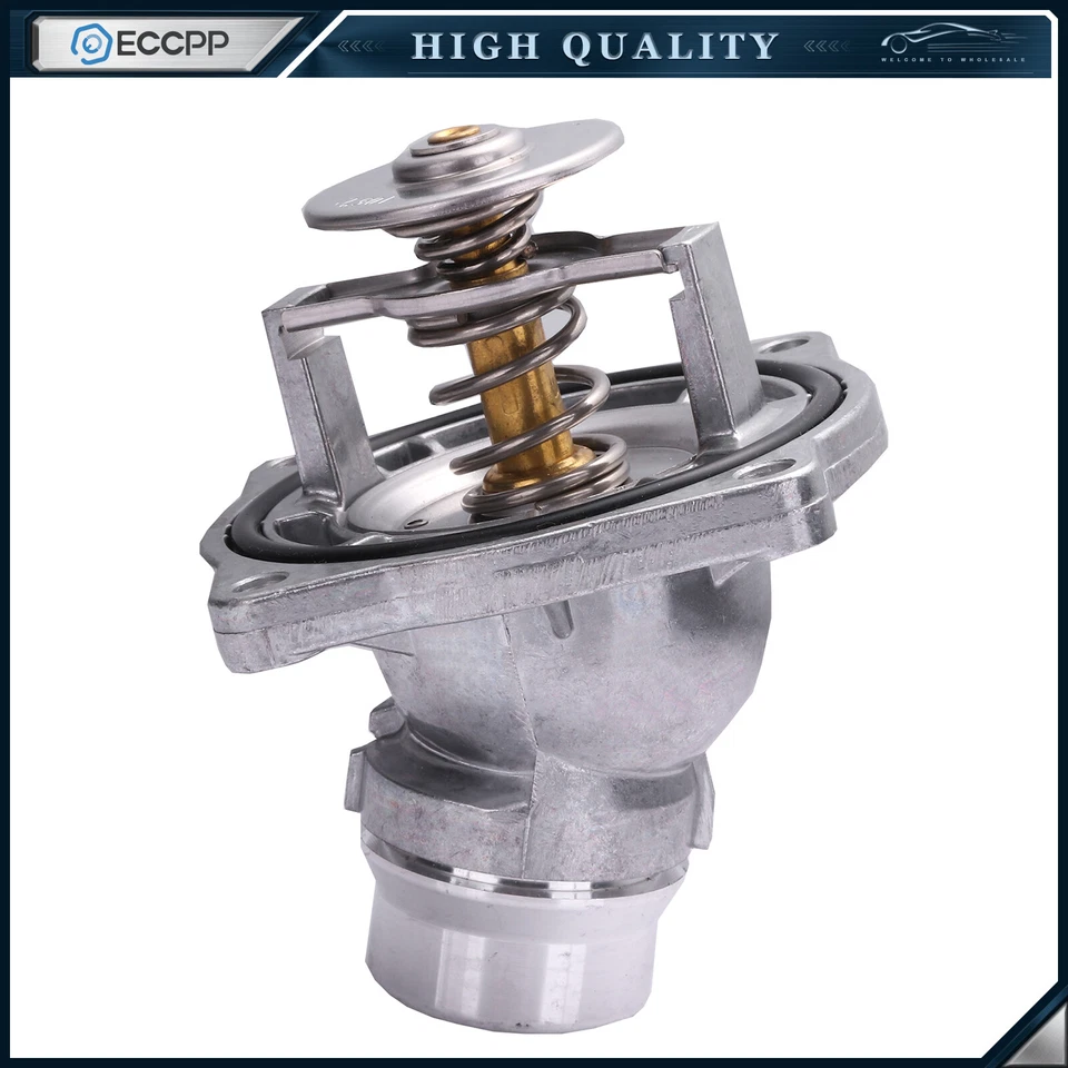 Carcasa termostato para BMW 540i V8 Land Rover Range Rover 4.4L 11531436386 Foto 3 de 4