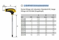 Proxxon 22414 Flex-Dot-Schraubendreher Mit L-Griff, Hex 7