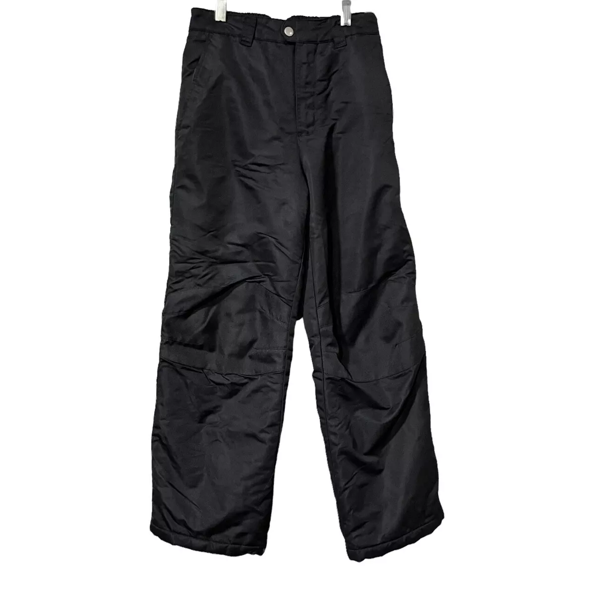 Faded Glory Kids Insulated Elastic Back Front Zip Snow Pants Size