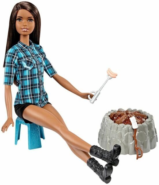 barbie campfire doll