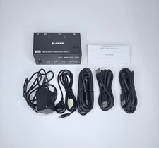 KCEVE Ports KVM Switch Three Display 4K HDMI KVM Three Monitor KC-KVM203DH