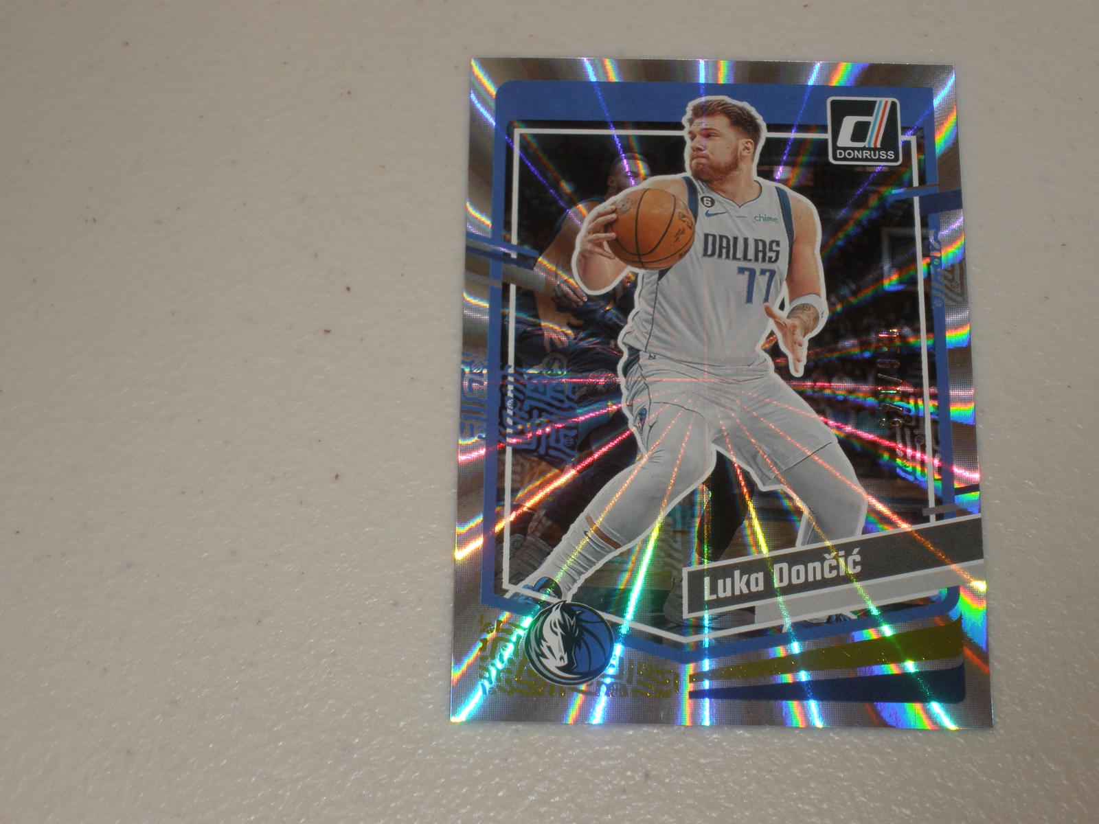 2023-24 Donruss Holo Laser #141 Luka Doncic 056/149