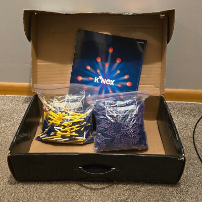 K'NEX Big Ball Factory 63045 INCOMPLETE Set KNEX Vintage With Instructions 