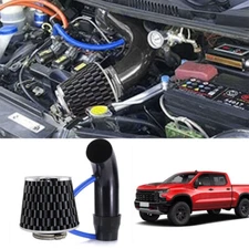 Cold Air Intake Filter Induction Kit Pipe Power Flow Hose System Car Accessories