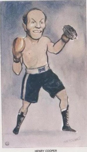 1979 Venorlandus World of Sport Our Heroes Flik-Cards - Henry Cooper #1