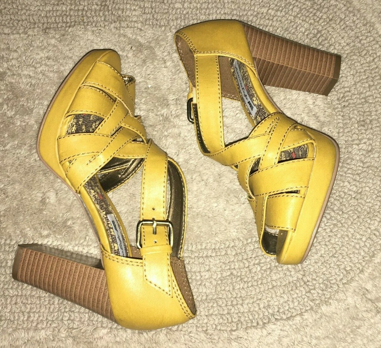 American Eagle Size 6 Gladiator Platform Sandals … - image 2
