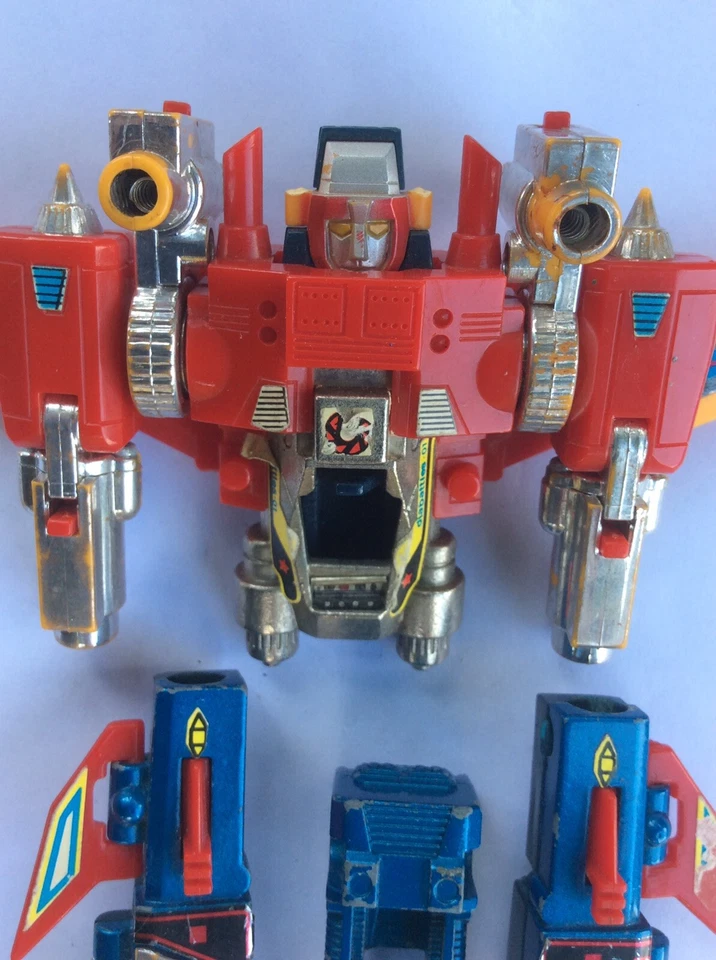Popy Die Cast Diatron Die Battles Diaclone Takatoku ST Made In Singapore - Immagine 3 di 4