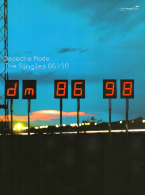 Depeche Mode The Singles 86 98 Songbook Noten für Klavier Gitarre Gesang
