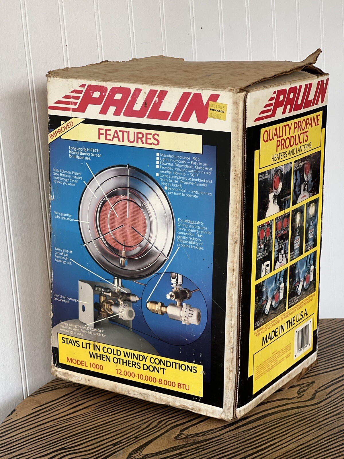 Paulin - Outdoor Infra-Red Heater-Cooker Model 1000/ Made in USA/ 12,000  BTU | eBay