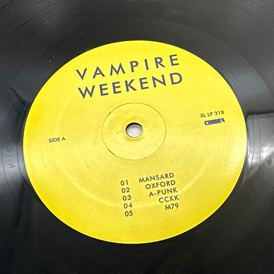 Vampire Weekend Vinyl LP Album XL Records XLLP318 | eBay