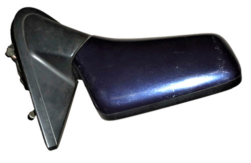 VW Golf III Außenspiegel ohne Spiegelglas Seitenspiegel blau rechts 1H1857502A