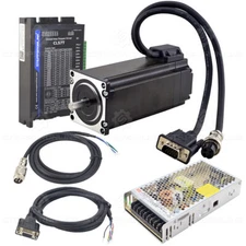 STEPPERONLINE 425oz.in Nema23 Closed Loop Stepper Motor &Driver& Mean well Power