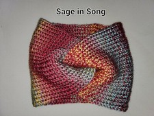 Glowing Yarn Knitted Headbands - Sage in Song