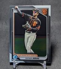 Rayner Arias Prospect Rookie 2024 Bowman Chrome Card #127 San Francisco Giants