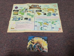 The Magic of Scheherazade (Nintendo) NES (Complete in Box!) Includes Poster!