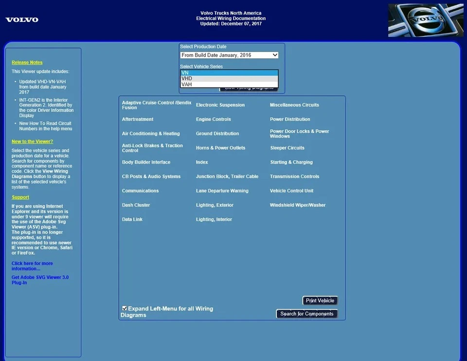 Volvo Trucks North America Electrical Wiring Diagram Documentation EWD USB & CD - Image 4 of 4