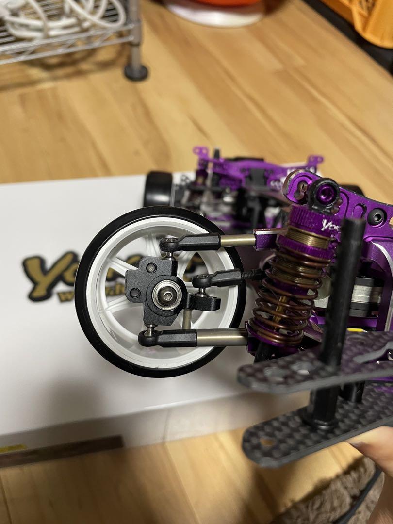Yokomo YD-2RX Purple Full Option Kit R/C Drift Chassis Used 10