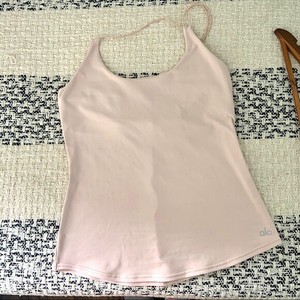 spaghetti strap yoga top
