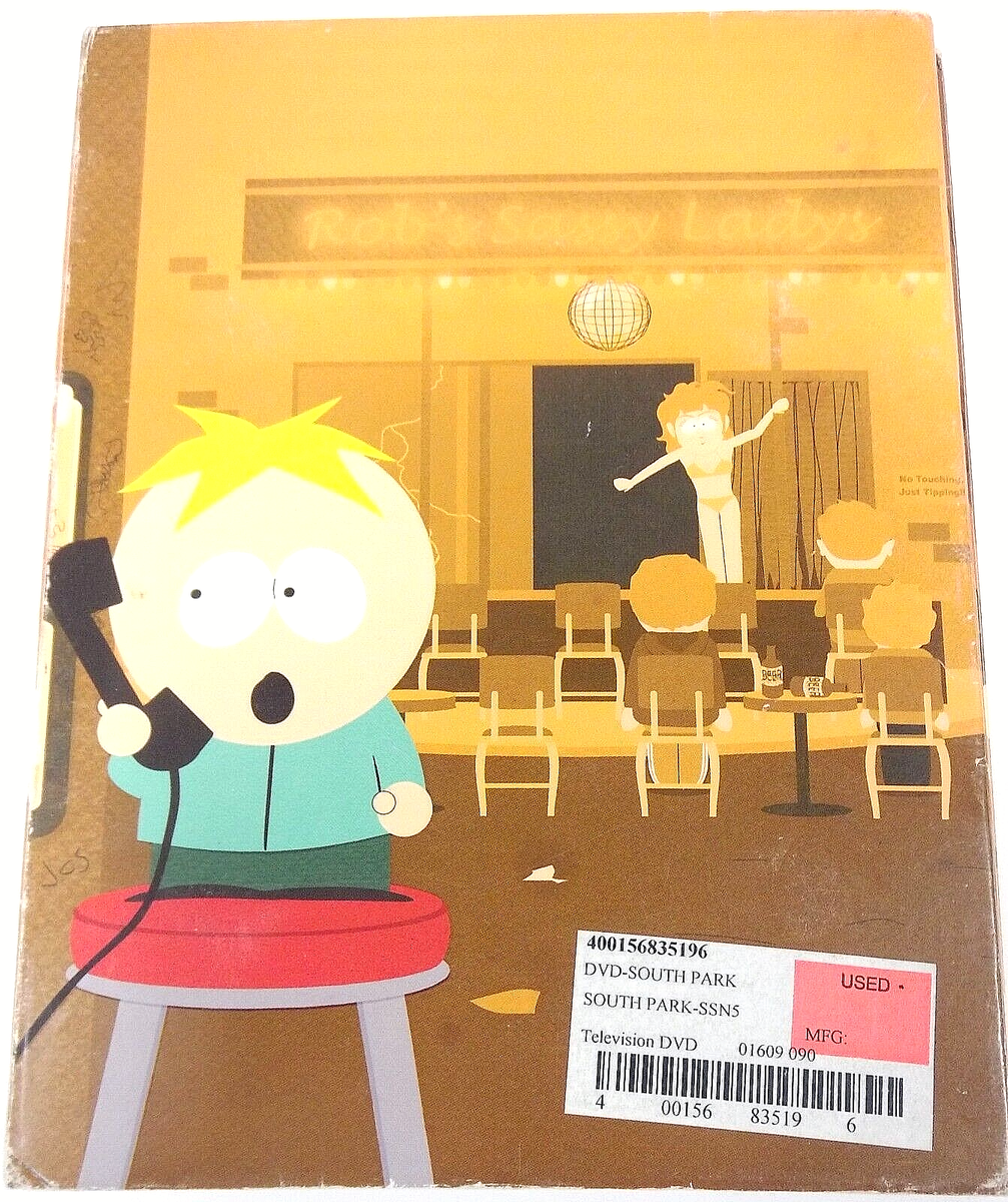 South Park - The Complete Fifth Season ( DVD - 2001 - Not Rated