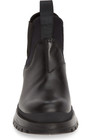 100% AUTHENTIC NEW MEN PRADA NOVO BLACK LEATHER CHELSEA BOOTS UK 12/US 13 — photo 3
