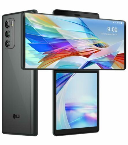 スマートフォン本体 LG Electronics - lg wing LM-F100VM 256GB/8GB LG Wing 5G LM-F100TM F100VM F100N 256GB+8GB 64MP Unlocked