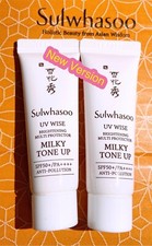 2 X SULWHASOO UV WISE BRIGHTENING MULTI PROTECTOR Milky Tone Up-No.2 2x10ml 