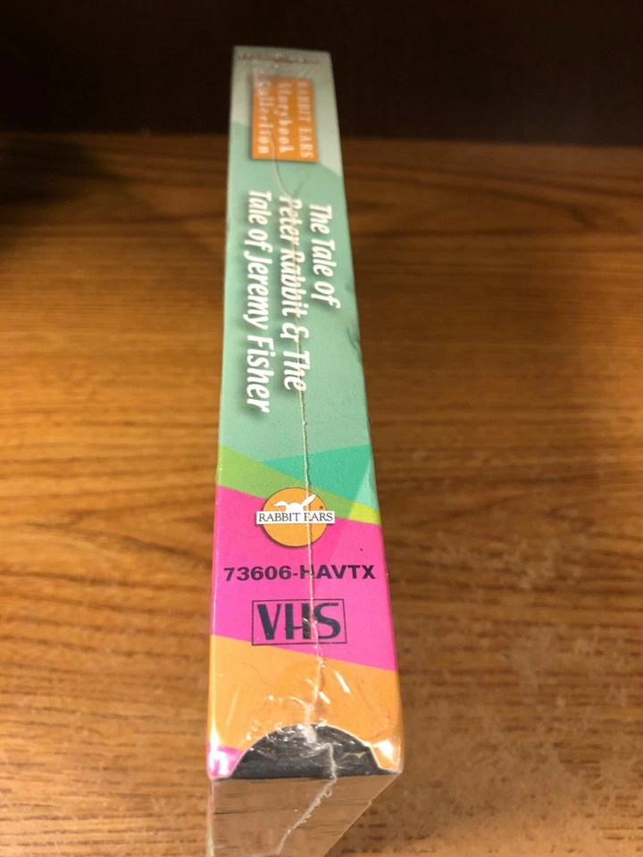 Сказка о кролике Питере и сказка о Джереми Фишере VHS запечатанный / новый фильм  - Изображение 4 из 4