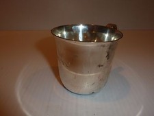 Tiffany  Company Sterling Silver Child Cup, MMC Monogram
