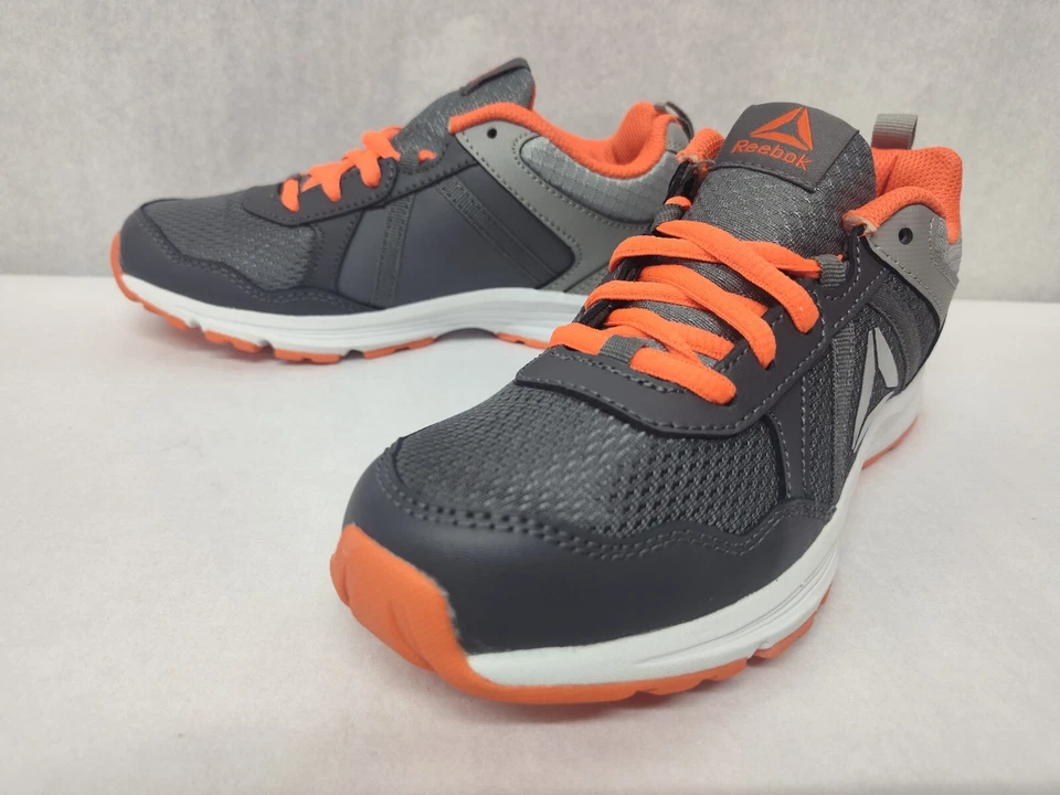 Zapatos para correr Reebok Almotio 4.0 CN4210 gris lava blanco plata talla 3 para niños Foto 2 de 4