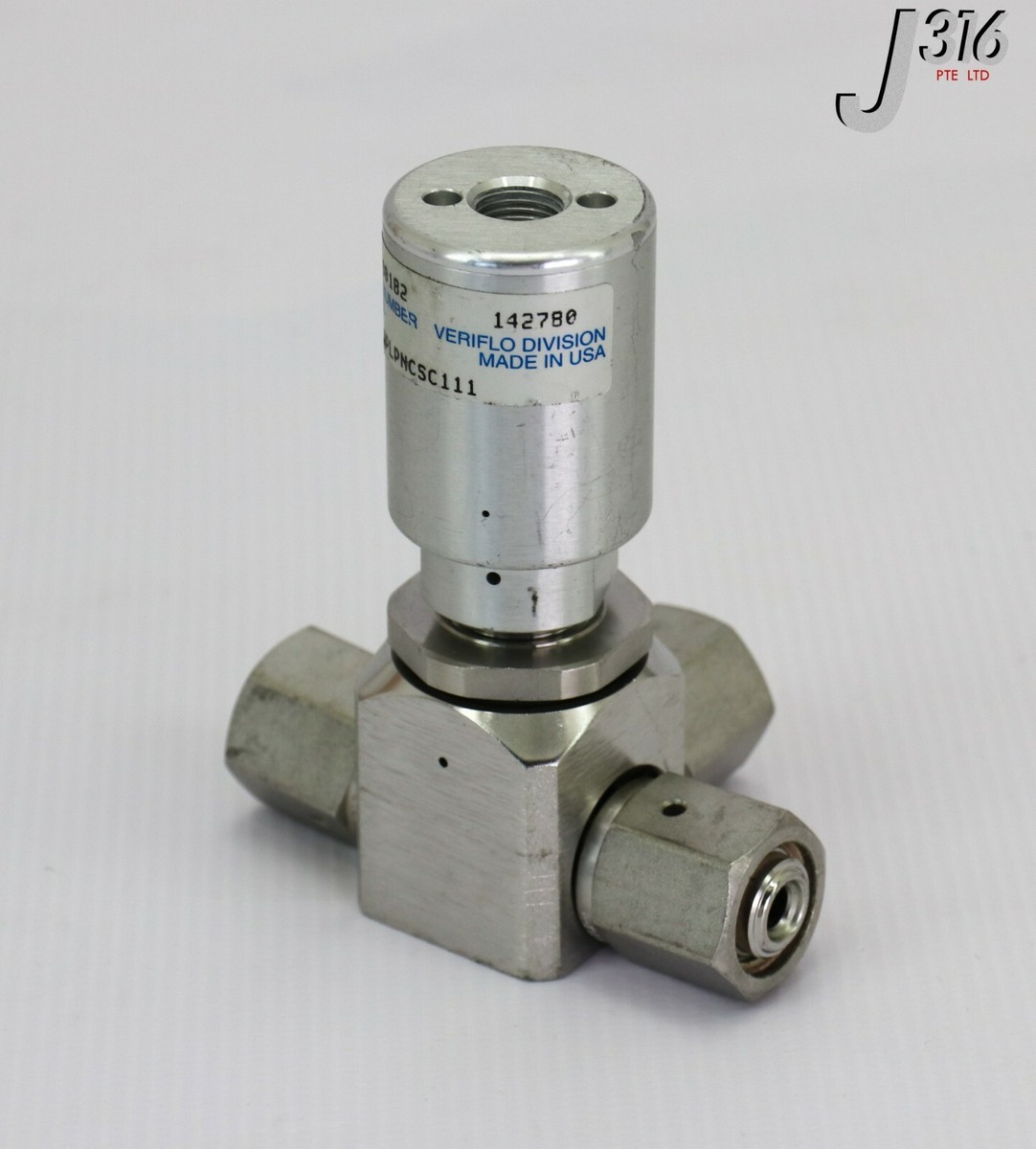 オーダー 16966 VERIFLO DIAPHRAGM VALVE, TYPE NYC, PN: 45700182