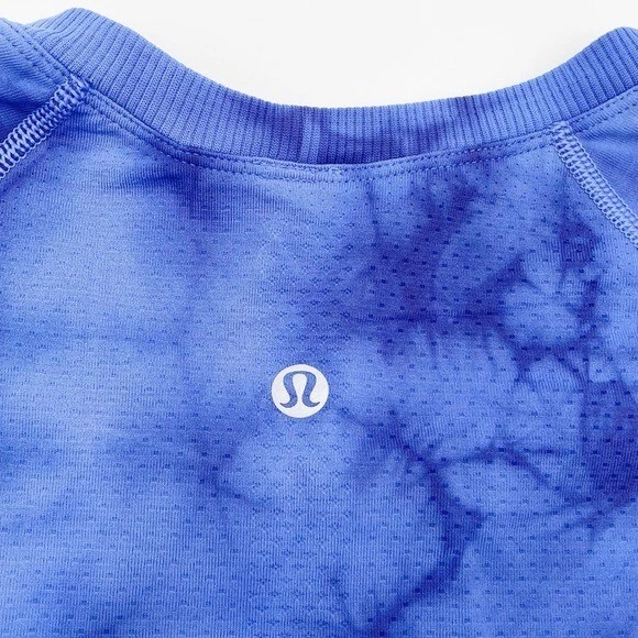 lululemon swiftly tech long sleeve race length marble dye psychic shirt