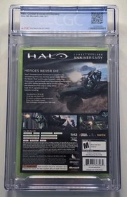 Halo Combat Evolved Anniversary XBOX 360 New Sealed Graded CGC 9.6 A+