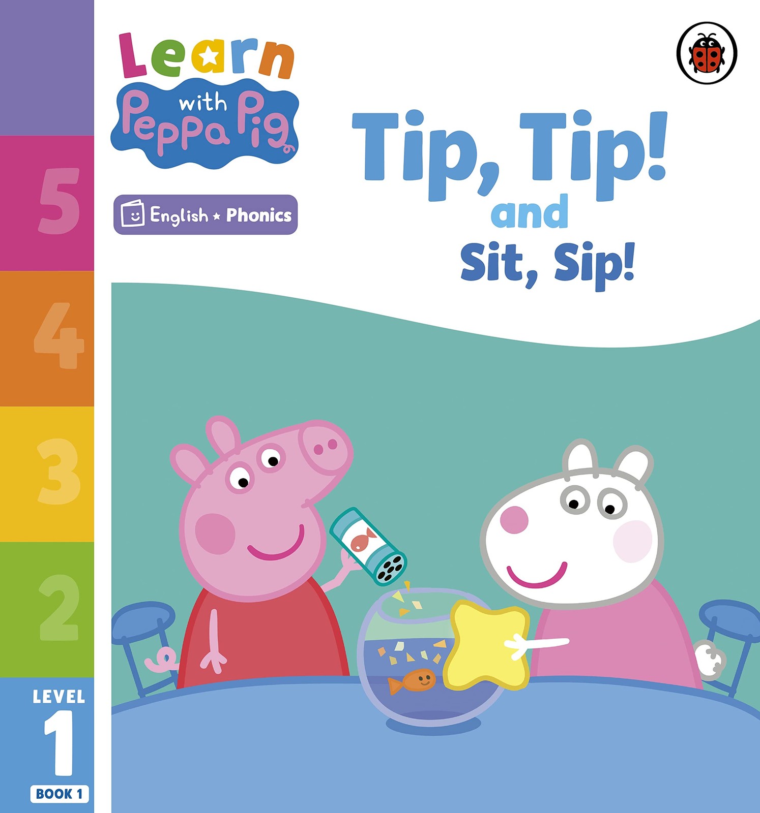 Learn with Peppa Phonics Level 1 Book 1 Tip Tip and Sit by Peppa Pig PAPERBACK - Image 7