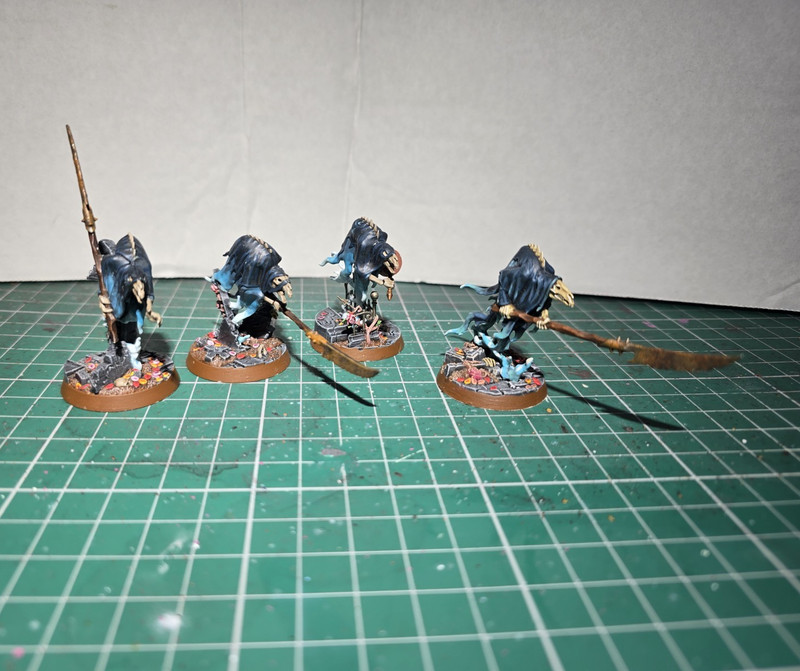 Glaive Wraiths - Games Workshop Warhammer Age of Sigmar x4 Painted