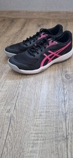 ASICS Damen Sneaker Sportschuh Low Top schwarz/pink/weiß Schnürung EU 45,5