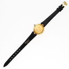 Chopard 4036 Happy diamond WATCH gold YG/leather MN 6