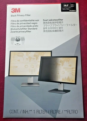 3M Privacy Filter_24 INCH_Wide Monitor_PF240W1B_OEM_ANTI GLARE & REFLECTION_NEW - Image 1 of 4