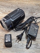 Sony FDR-AX43A 4K Handycam Camcorder Zeiss Lens w/ OEM Battery FAST SHIP