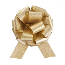 12" Large Gold Gift Bow,2pcs Big Bows for Gift Wrapping, Christmas Party Birt...